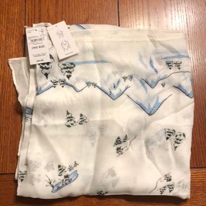 Lands End accessory scarf NWT